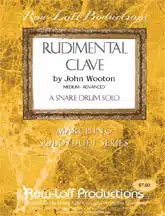 Wooton, John: Rudimental Clave for Snare Drum Solo bei Musik-Dinge Wien