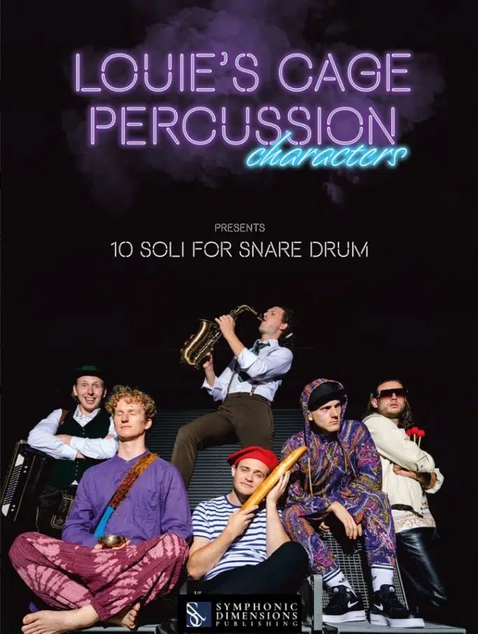 Louie's Cage Percussion characters - 10 soli for snare drum bei Musik-Dinge Wien