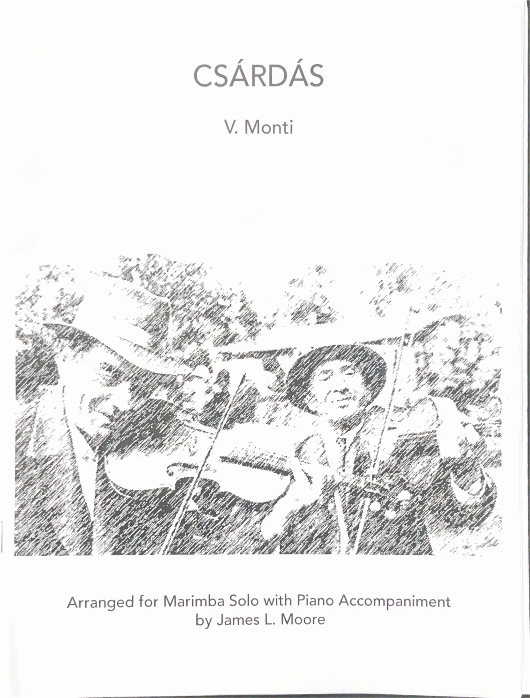 V. Monti: Czardas, Marimba (Xyl/Vb) & Klavier bei Musik-Dinge Wien