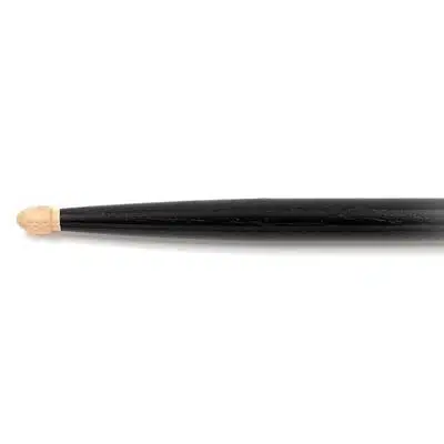 W-5BCB Wincent pair of hickory drumsticks 5B BLACK 1