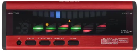 Korg Pitchblack Portable PB-04 Stimmgerät rot bei Musik-Dinge Wien