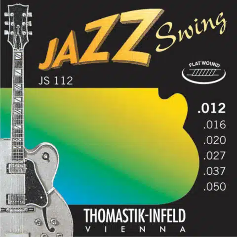Thomastik-Infeld E-Gitarre-Saiten Jazz Swing Series Nickel Flat Wound bei Musik-Dinge Wien