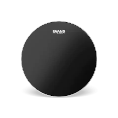 B14HBG_EVANS Hydraulic Black Coated Snarefell, Schwarz_musikdinge_wien_onlineshop
