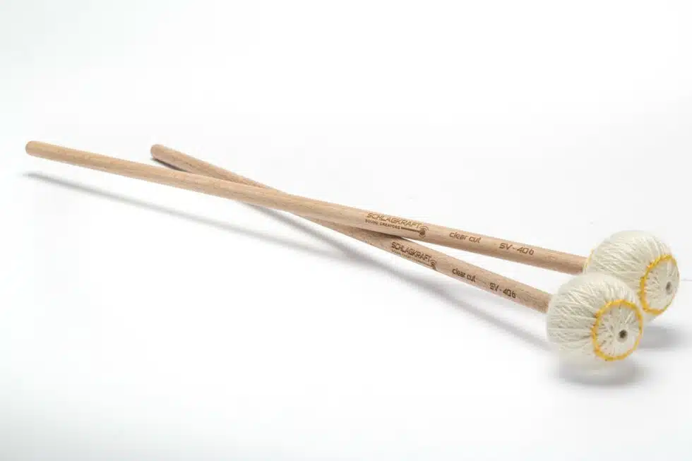 Schlagkraft Vibraphone Mallets SV-40B Contemporary Series Clear Cut Ensemble Birke bei Musik-Dinge Wien