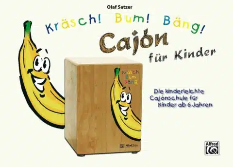 Satzer Kräsch! Bum! Bäng! Cajon für Kinder bei Musik-Dinge Wien