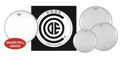 Code Drumhead DNA Clear Fusion Pack 10,12,14 + 14 DNA Coated bei Musik-Dinge Wien