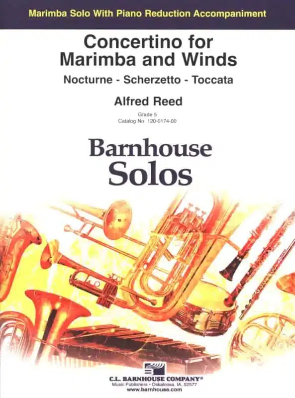 Alfred Reed Concertino for Marimba and Winds (Full Cond.Score) bei Musik-Dinge Wien