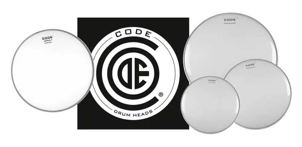 Code Drumhead DNA Clear American Fusion Pack 10,12,16 + 14 DNA Coated bei Musik-Dinge Wien