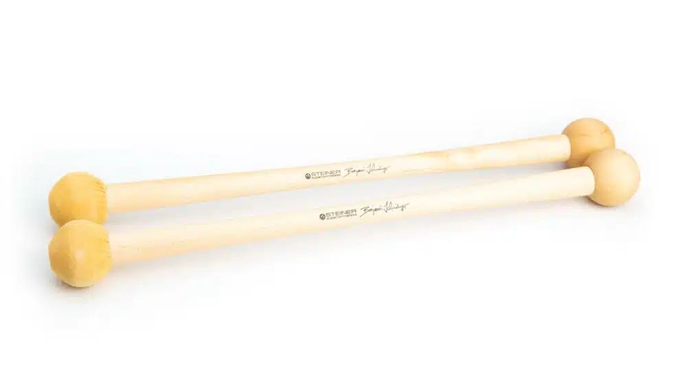 Steiner Superiormallets Benjamin Schmidinger Bass Drum Schlägel Holz-Leder BDHL bei Musik-Dinge Wien