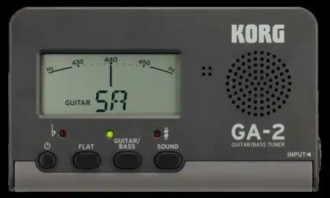 Korg GA-2 Stimmgerät Gitarre/Bass schwarz bei Musik-Dinge Wien