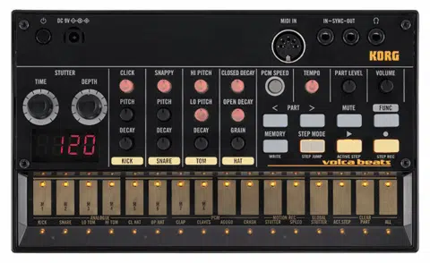 Korg volca beats B-Ware analog Drum Computer Sequenzer bei Musik-Dinge Wien