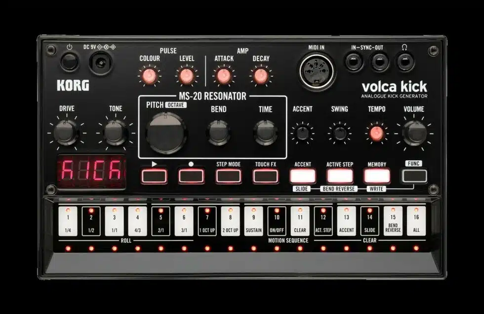 Korg volca kick B-Ware Synthesizer bei Musik-Dinge Wien
