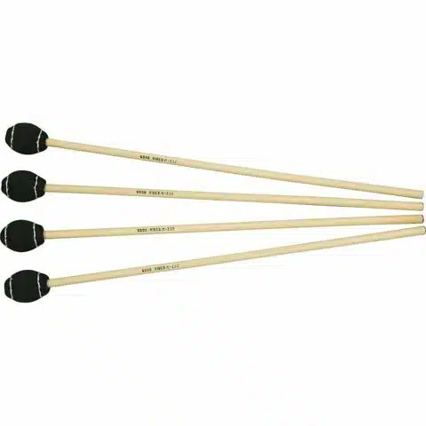 Musser M232 Good Vibes Mallets rattan dunkelblau 4er Set bei Musik-Dinge Wien