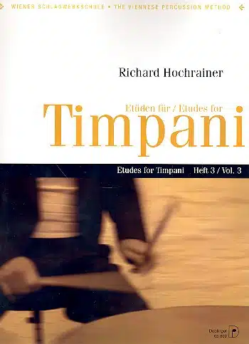 Hochrainer, Richard: Etüden für Timpani Heft 3 bei Musik-Dinge Wien