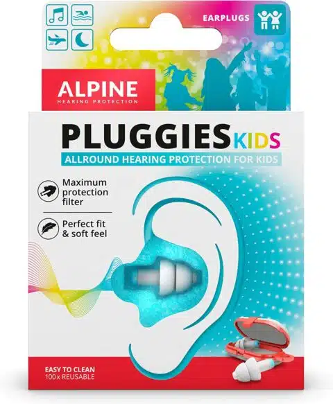 Alpine Pluggies Kids Gehörschutz für Kinder transparent bei Musik-Dinge Wien