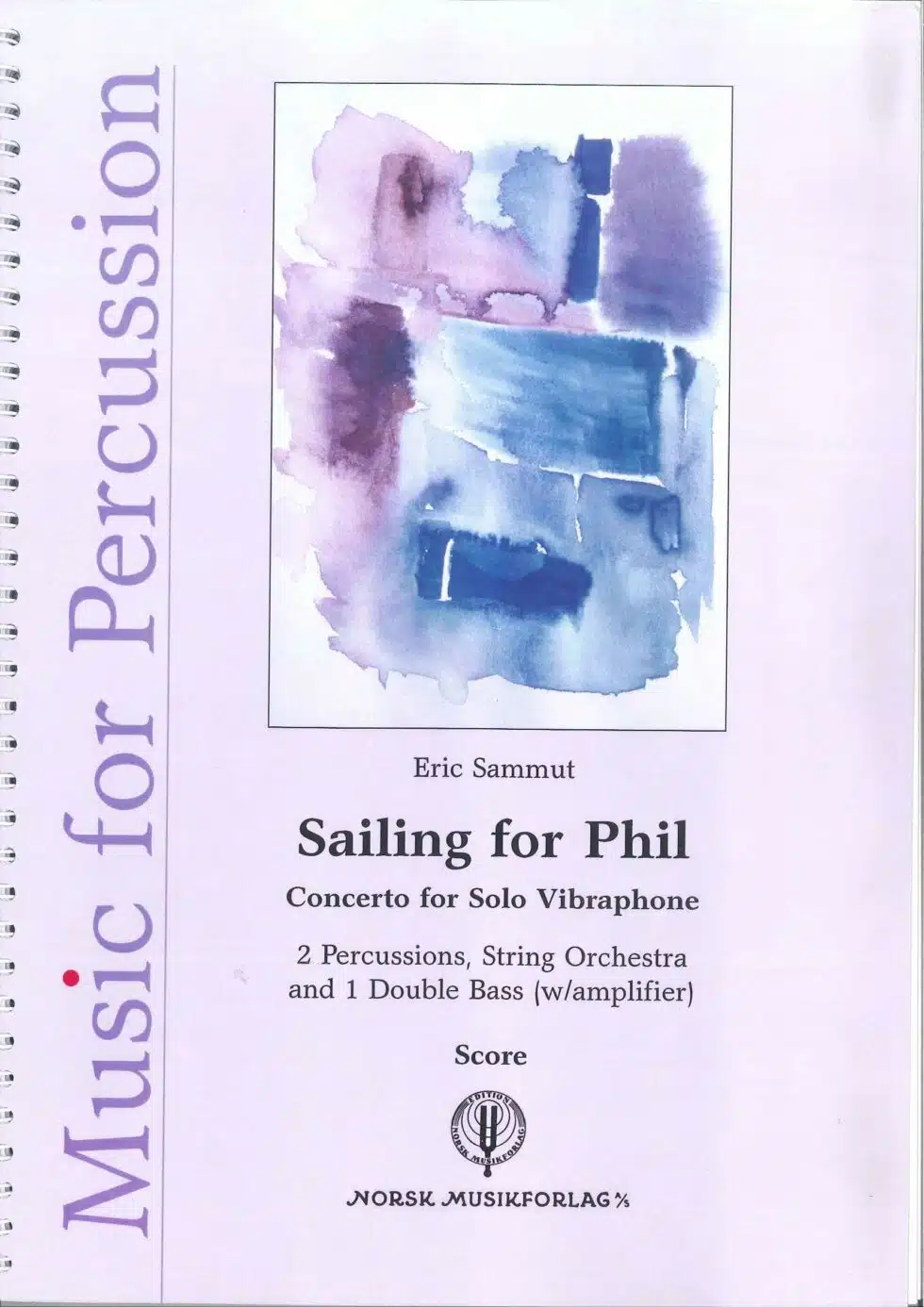 Sammut, Eric: Sailing for Phil Concerto for Solo Vibraphone Score bei Musik-Dinge Wien