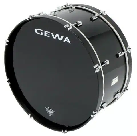 Gewa Marschtrommel Große Trommel 22x10 schwarz bei Musik-Dinge Wien