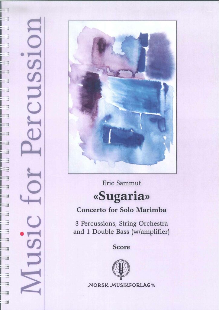 Sammut: Eric Sugaria Concerto for Marimba and String Orchestra Score bei Musik-Dinge Wien