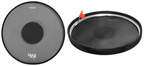 Rtom BLKHOL18 Black Hole 18 inch Tom_BD Practice Pad