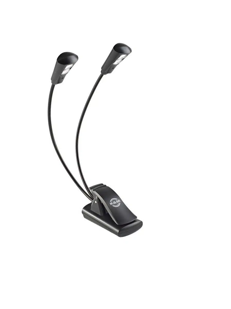 König & Meyer Notenpultleuchte Double2 LED FlexLight bei Musik-Dinge Wien