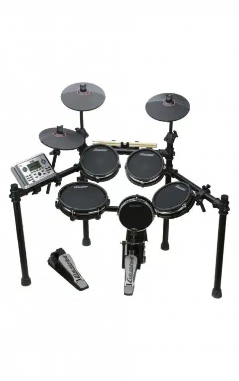 Carlsbro Elektronisches Mesh-Head-Drum-Kit mit 5 Drum-Pads und 3 Becken bei Musik-Dinge Wien