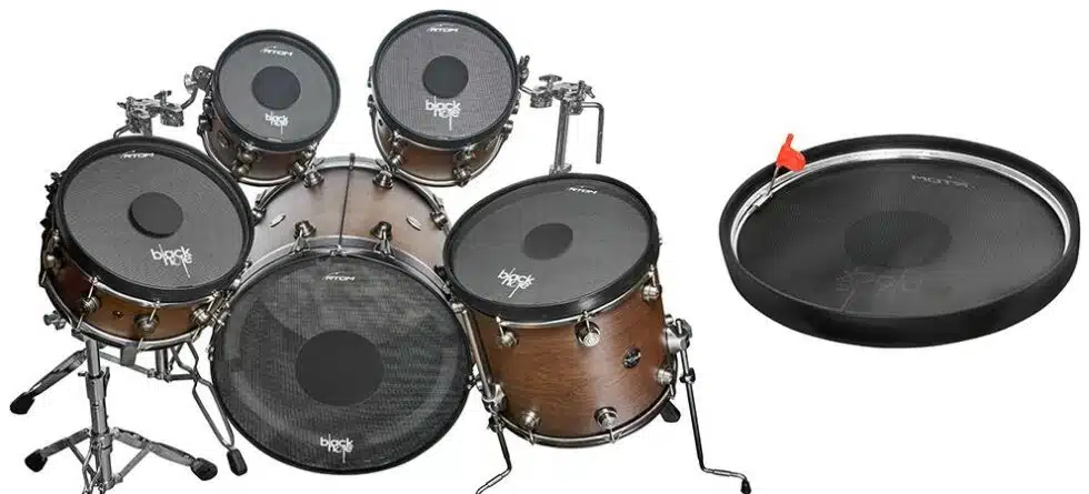 Rtom Black Hole Practice Pad Set Starter Pack bei Musik-Dinge Wien