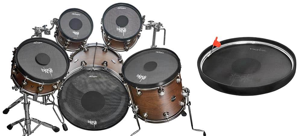 Rtom Black Hole Practice Pad Set Starter Pack bei Musik-Dinge Wien