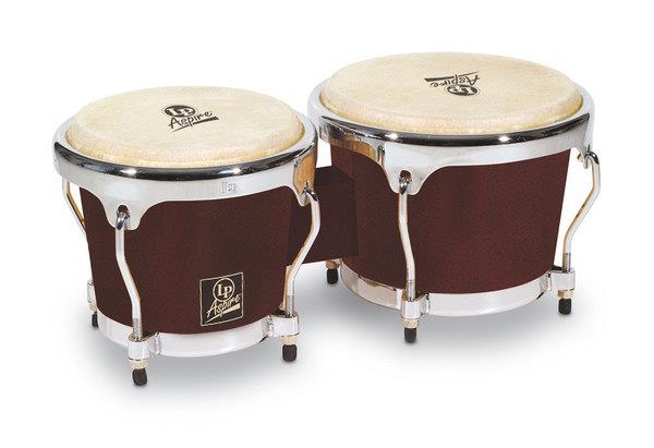 Latin Percussion Bongo Aspire 6 3/4 & 8 Siamesische Eiche LPA601-DW bei Musik-Dinge Wien