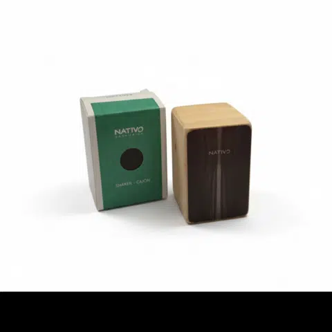Nativo Percussion Mini Cajon Shaker Schwarz Musikdinge Wien Onlineshop.png