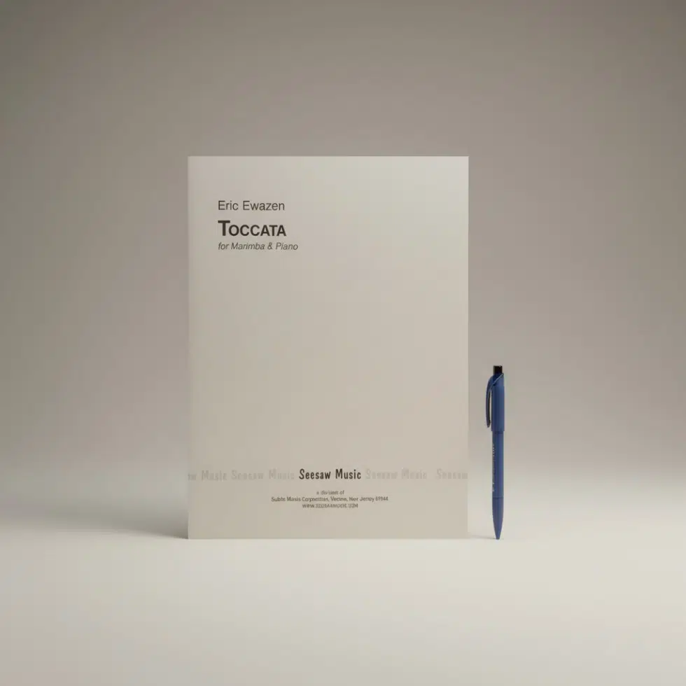 Ewazen, Eric Toccata for Marimba & Piano Musikdinge Wien Onlineshop.png
