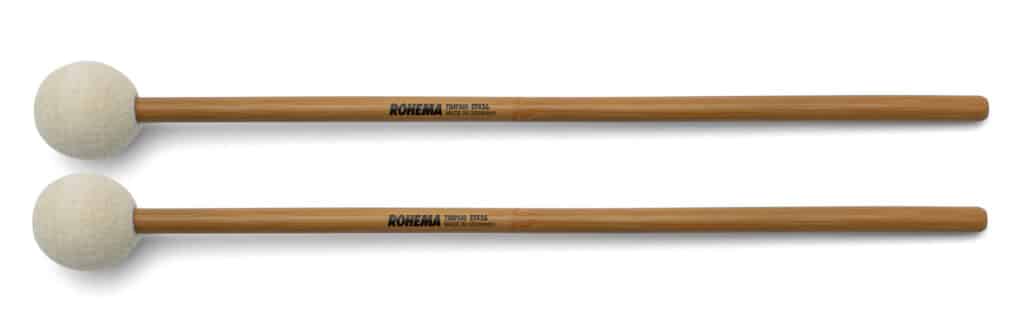 Paukenschlägel Filzkopf, hart, Bambusstiel, Wachs-Öl Finish, 10 x 385 mm.jpg
