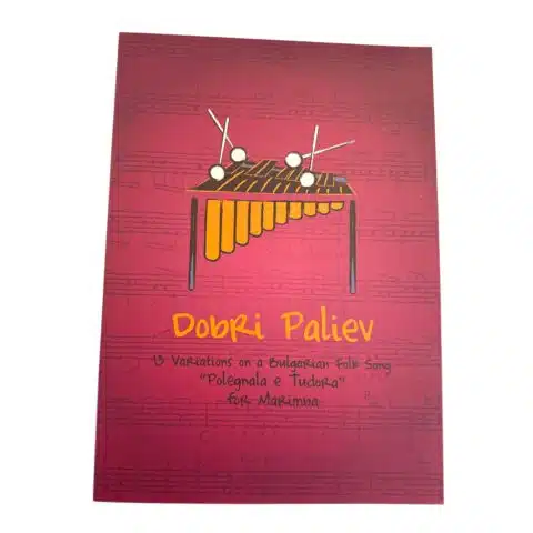 Paliev, Dobri 13 Variations on a Bulgarian Folk Song Polegnala e Tudora for Marimba_Musikdinge_Wien_Onlineshop.jfif